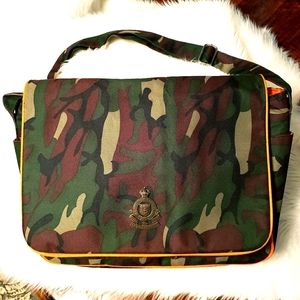 My Vintage Baby Camo Diaper Bag
